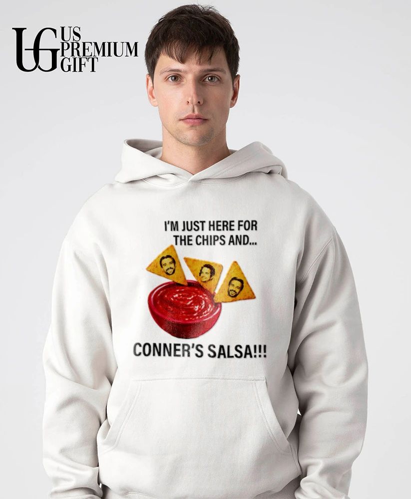 Whitney Leavitt I’m just here for the chips and conner’s salsa shirt