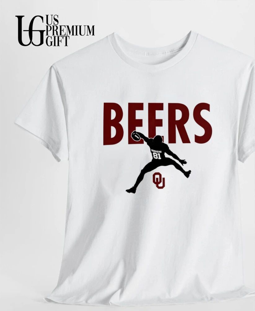 Rocky Beers hurdle Oklahoma Sooners NIL 2026 shirt