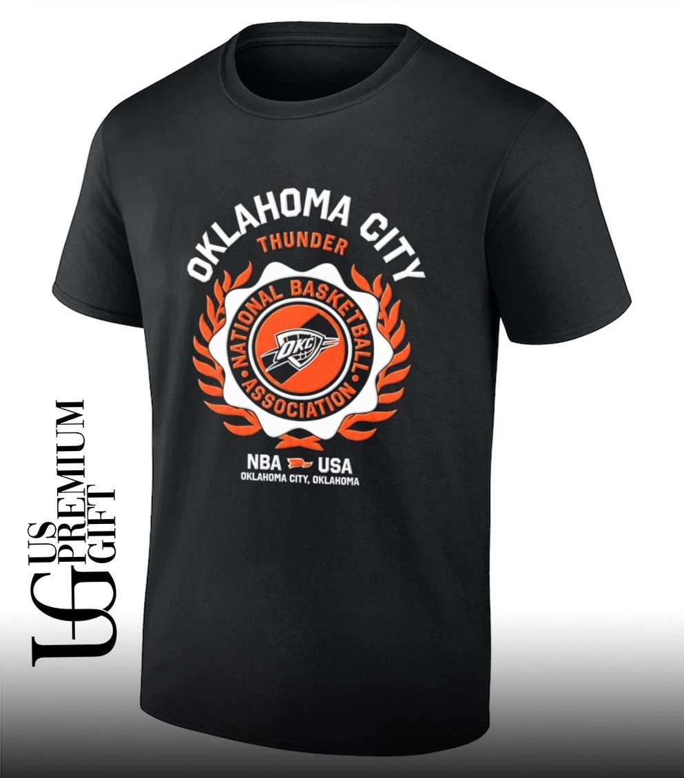 Oklahoma City Thunder National Basketball Association logo shirt