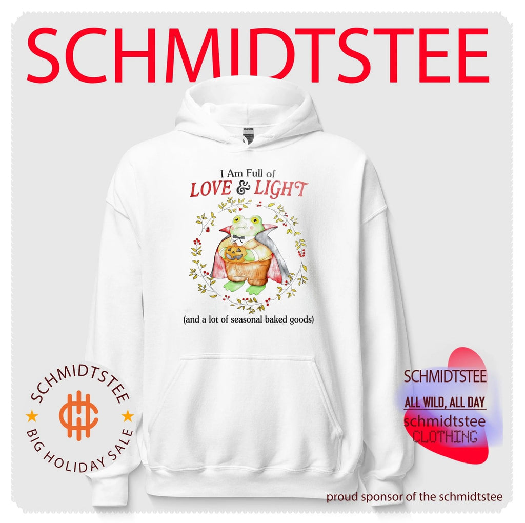 Vampire Frog Full of Love and Light and Seasonal Baked Goods shirt