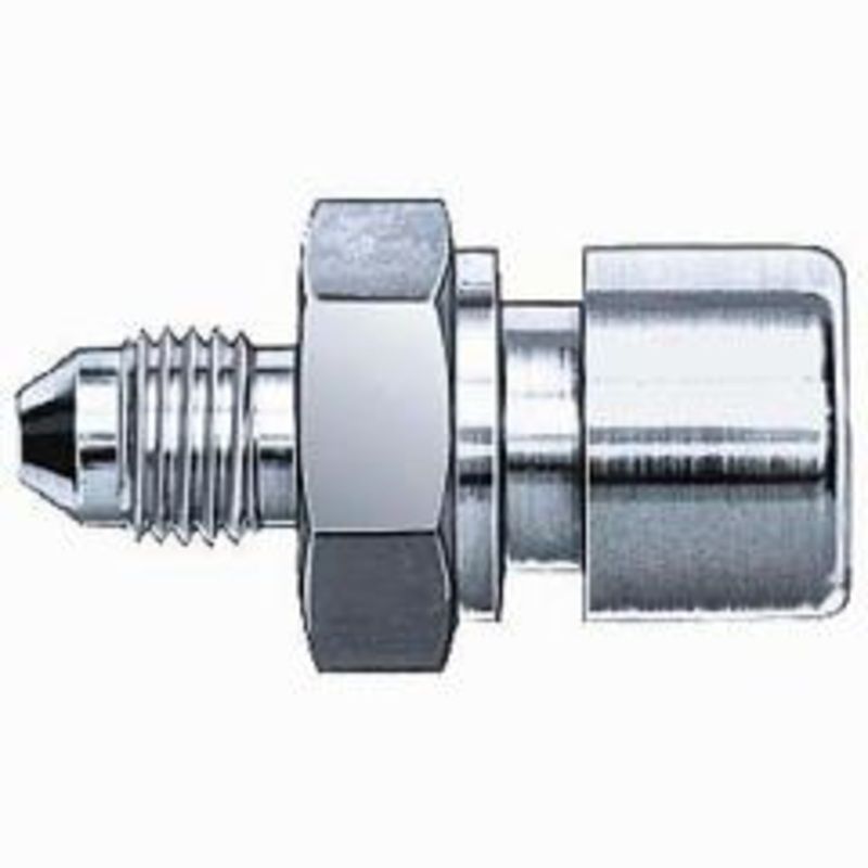 Brake Fitting, 3-16″ Line to -3AN