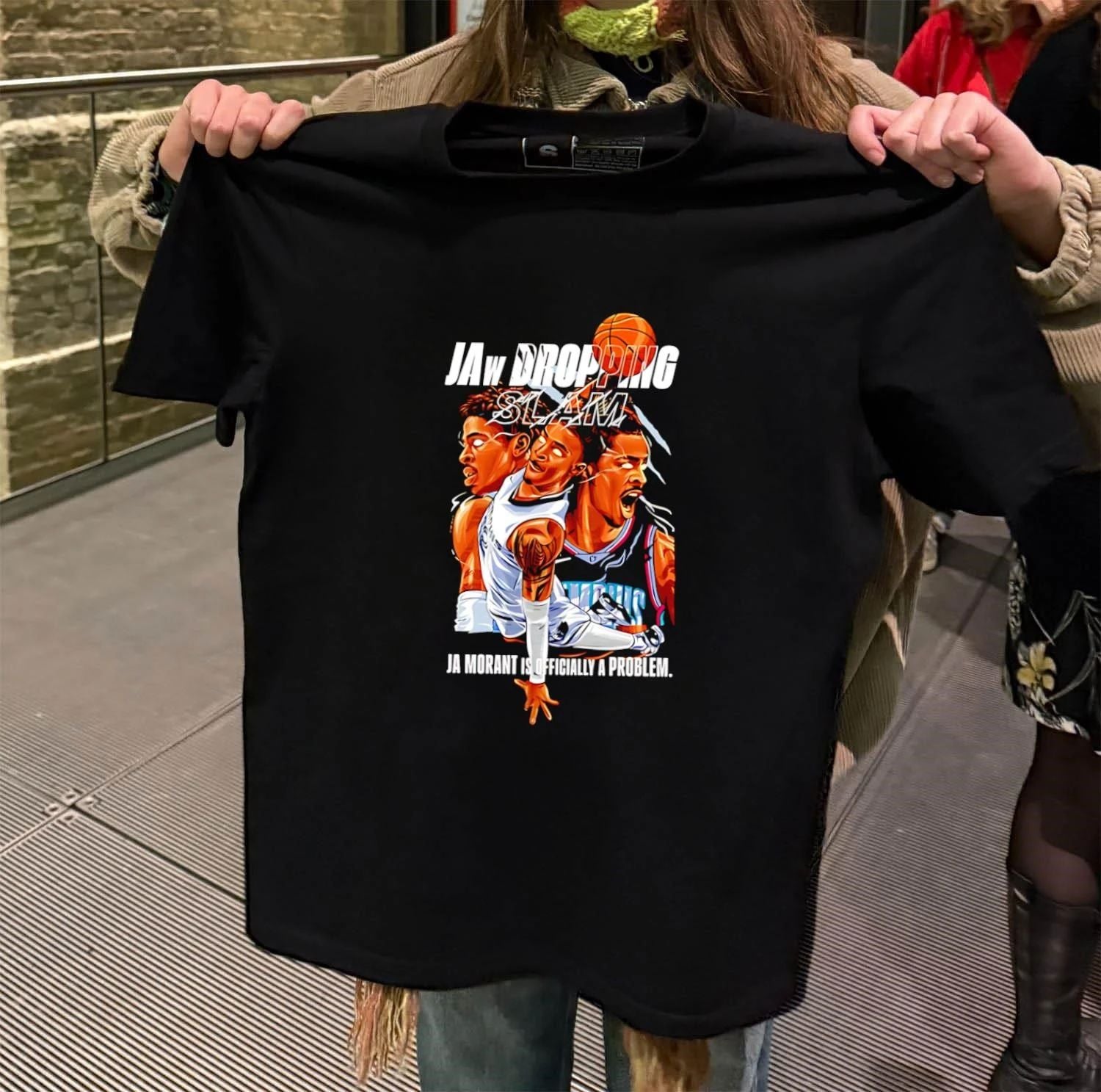 Jaw Dropping Slam Ja Morant Is Officially A Problem Memphis Basketball shirt