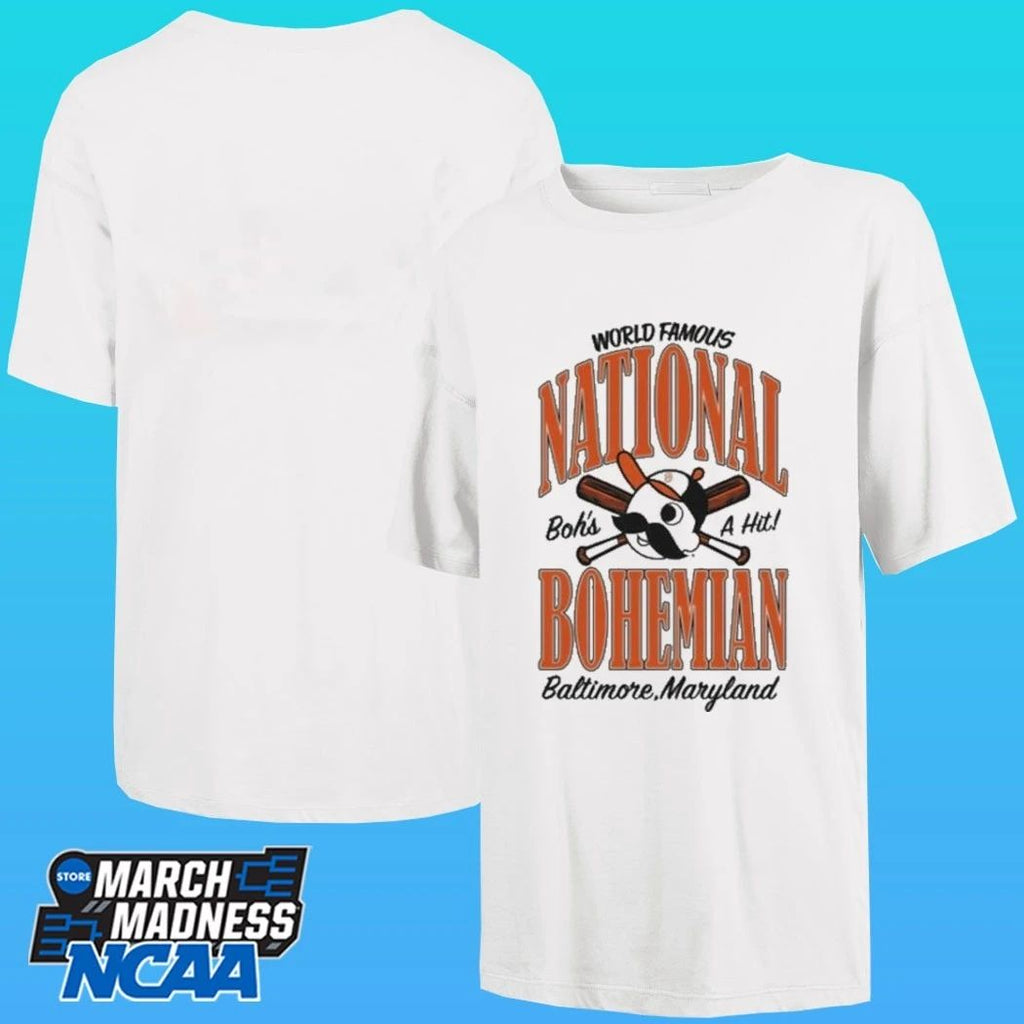 World Famous National Bohemian Bohs A Hit Baltimore Maryland Shirt