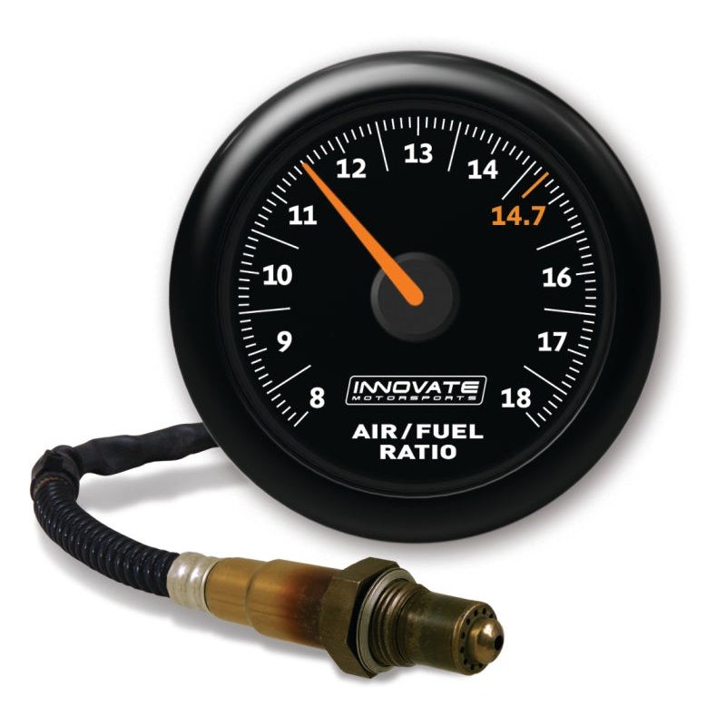 Innovate MTX-AL Analog Air/Fuel Ratio Gauge Kit – Black Dial