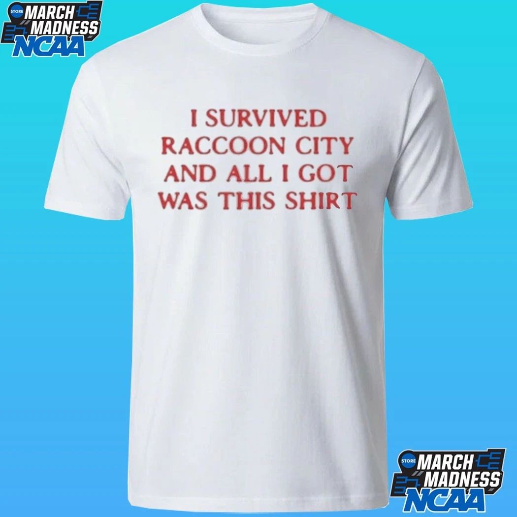 Resident Evil I Survived Raccoon City And All I Got Was This Shirt