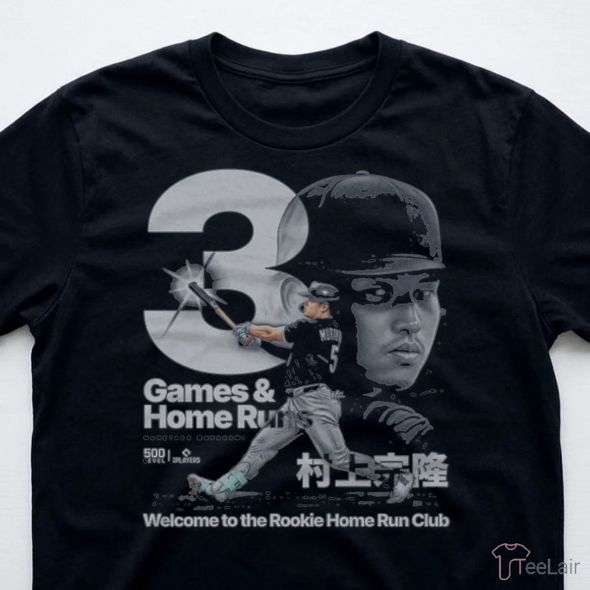 Munetaka Murakami Chicago Rookie HR Club WHT T-Shirt