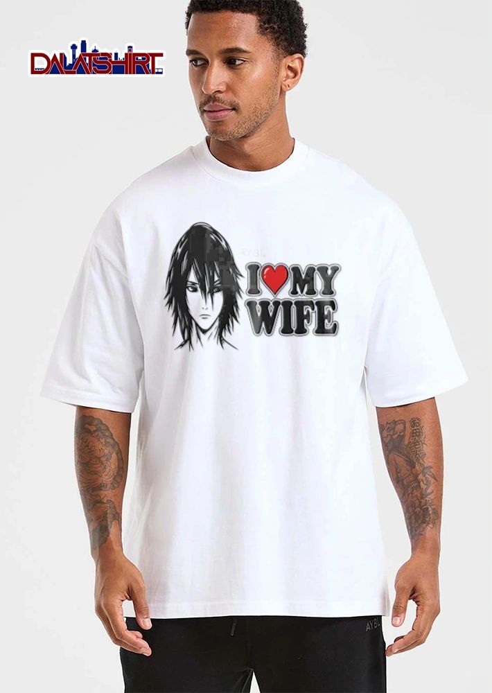 I love my wife Anime shirt