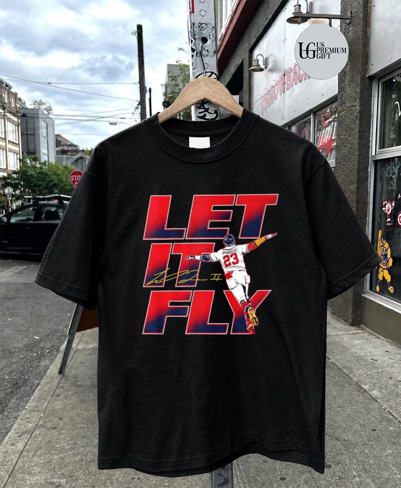 Michael Harris II Let It Fly Atlanta Braves baseball signature shirt