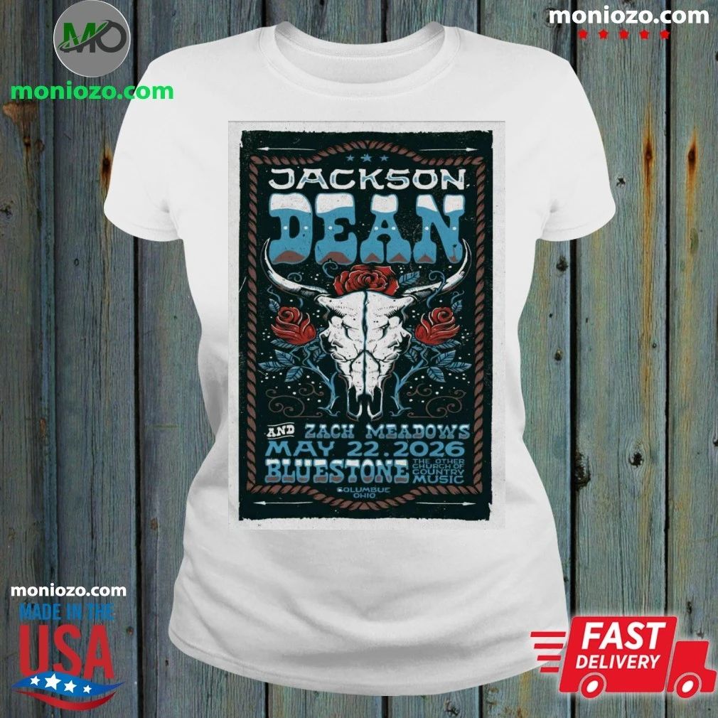 Jackson Dean concert Columbus, Bluestone, May 22, 2026 Poster Shirt