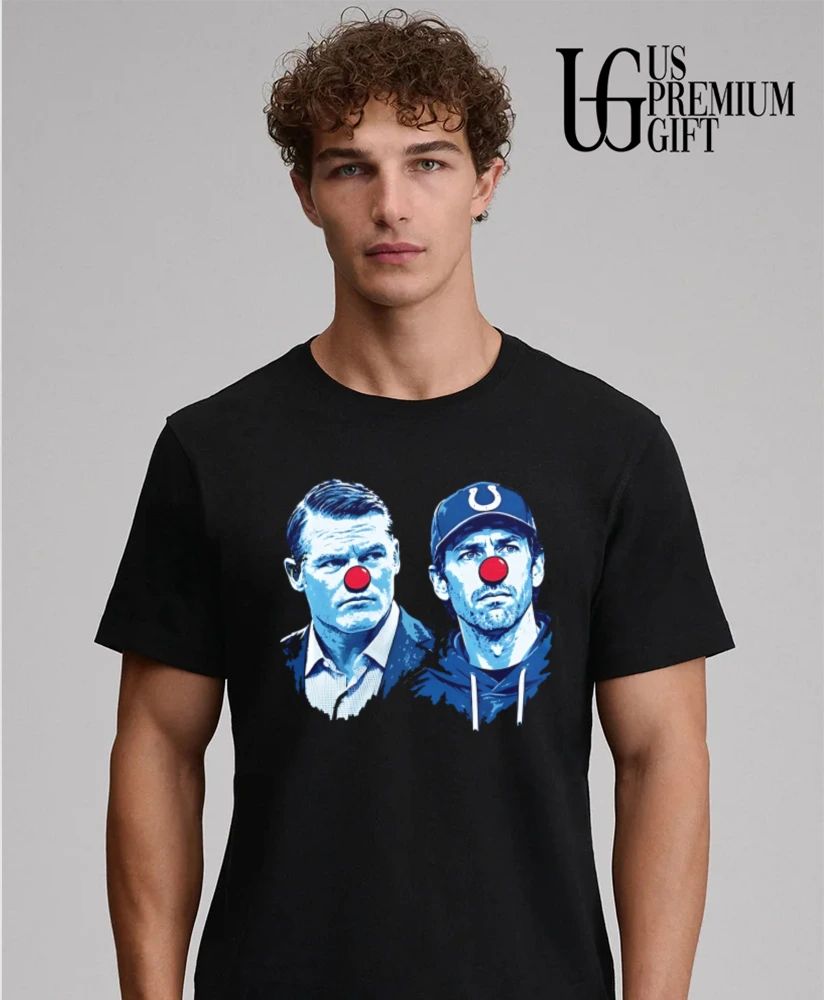 Chris Ballard and Shane Steichen clown shirt