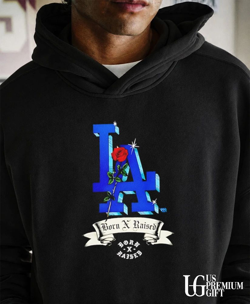 Los Angeles Dodgers Born X Raised Forever Blue 2026 graphic shirt