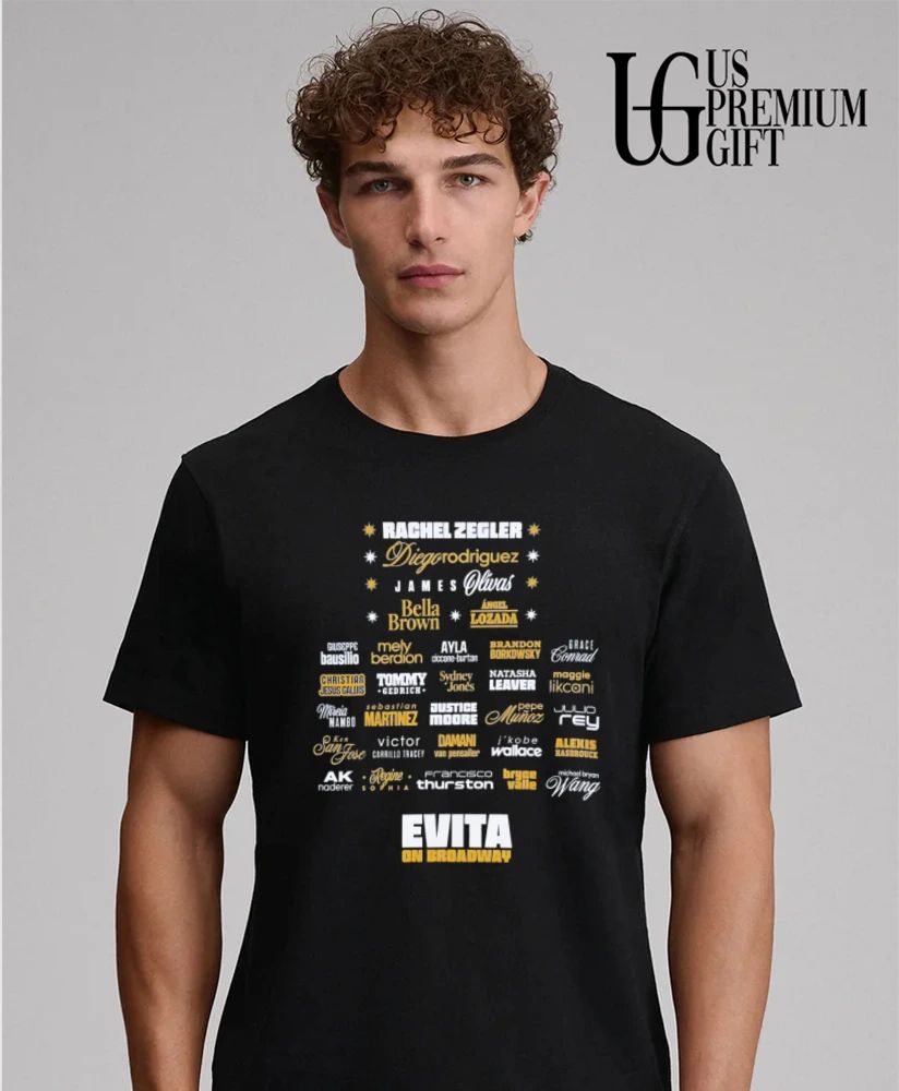 Rachel Zegler Evita On Broadway Cast shirt