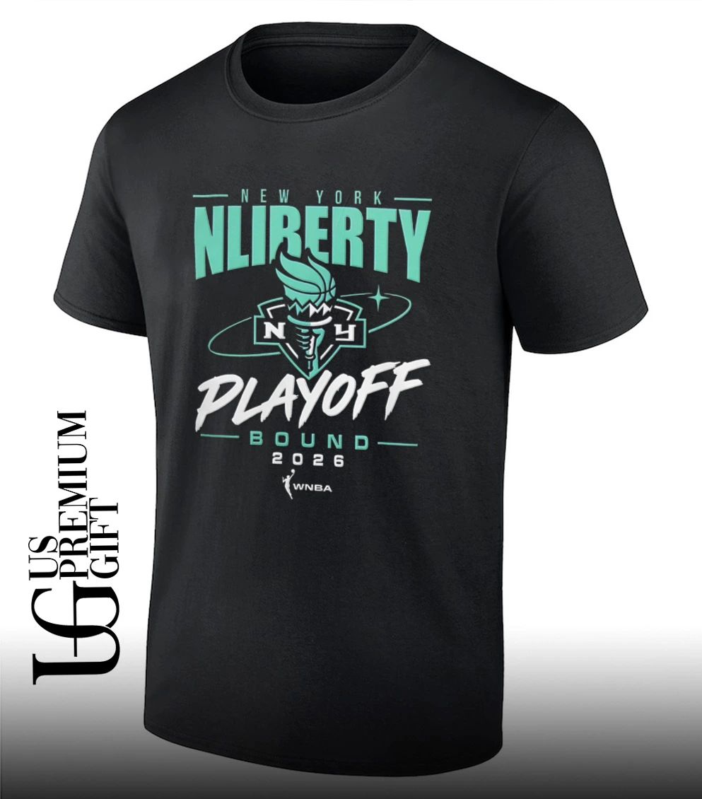 New York Liberty WNBA Playoff Bound 2026 logo shirt