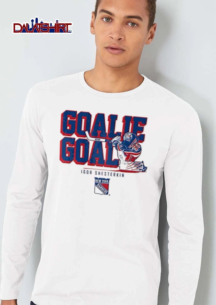 New York Rangers Igor Shesterkin Goalie Goal 31 hockey shirt