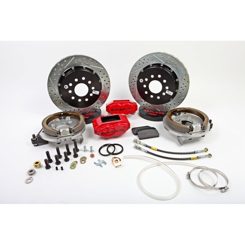 Baer Brakes 13″ SS4+ Rear Brake Kit, Black, SDZ