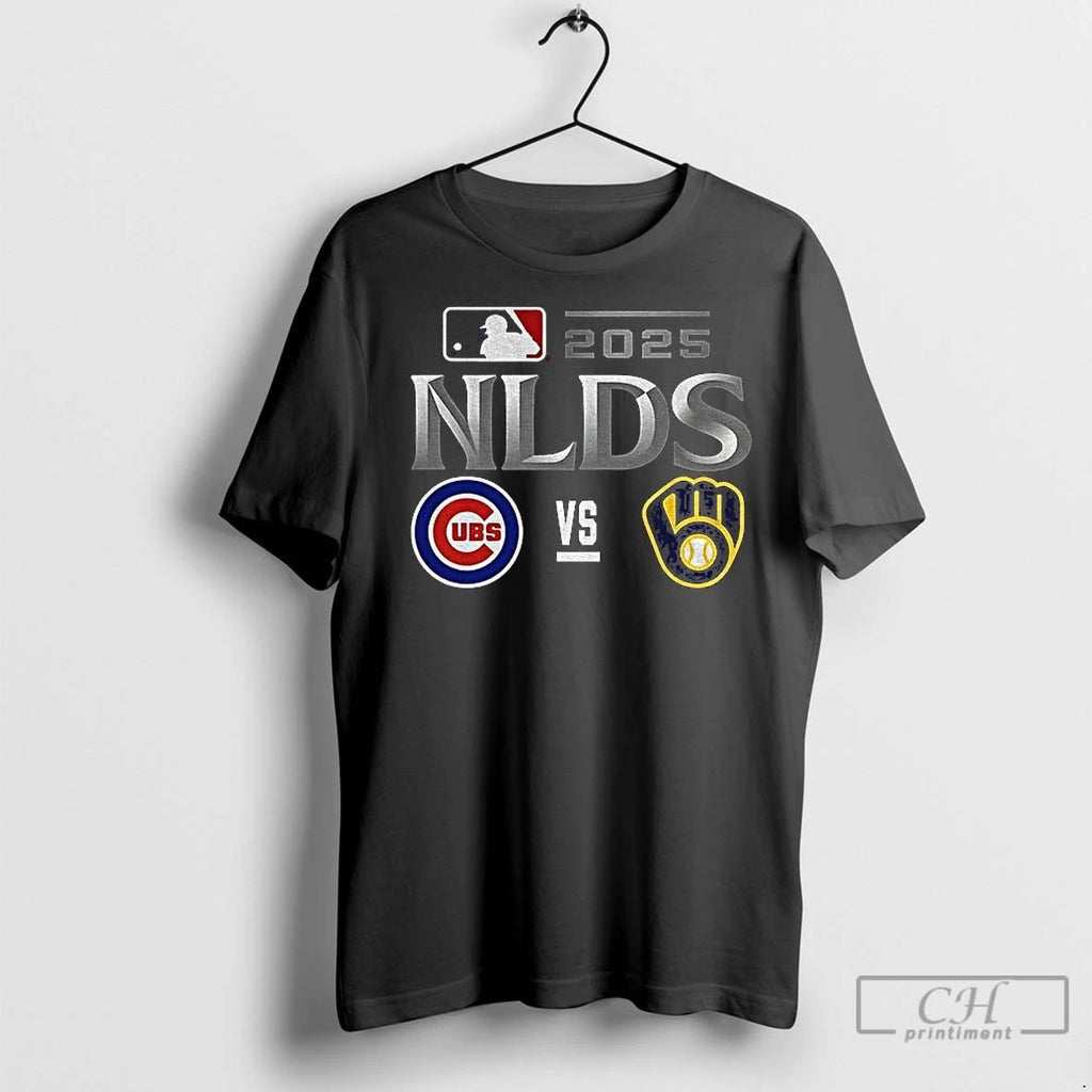 Premium Chicago Cubs Vs Milwaukee Brewers 2025 Mlb National League Division Series