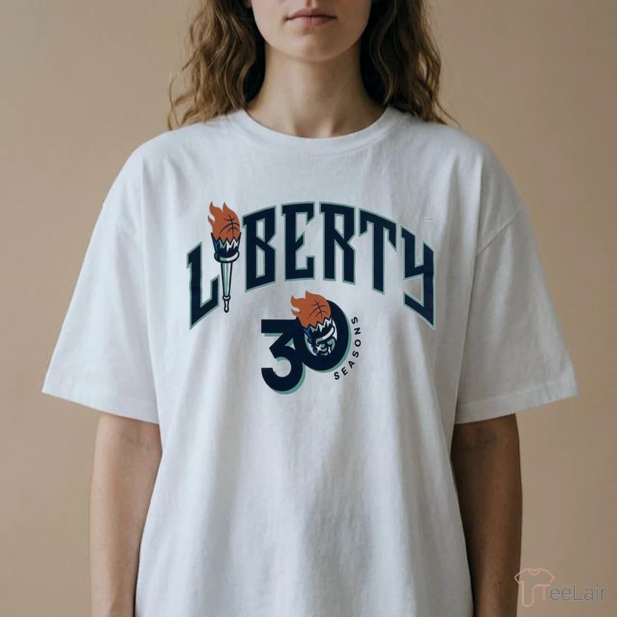 New York Liberty Anniversary 30 Seasons Of Lighting It Up 2026 Shirt