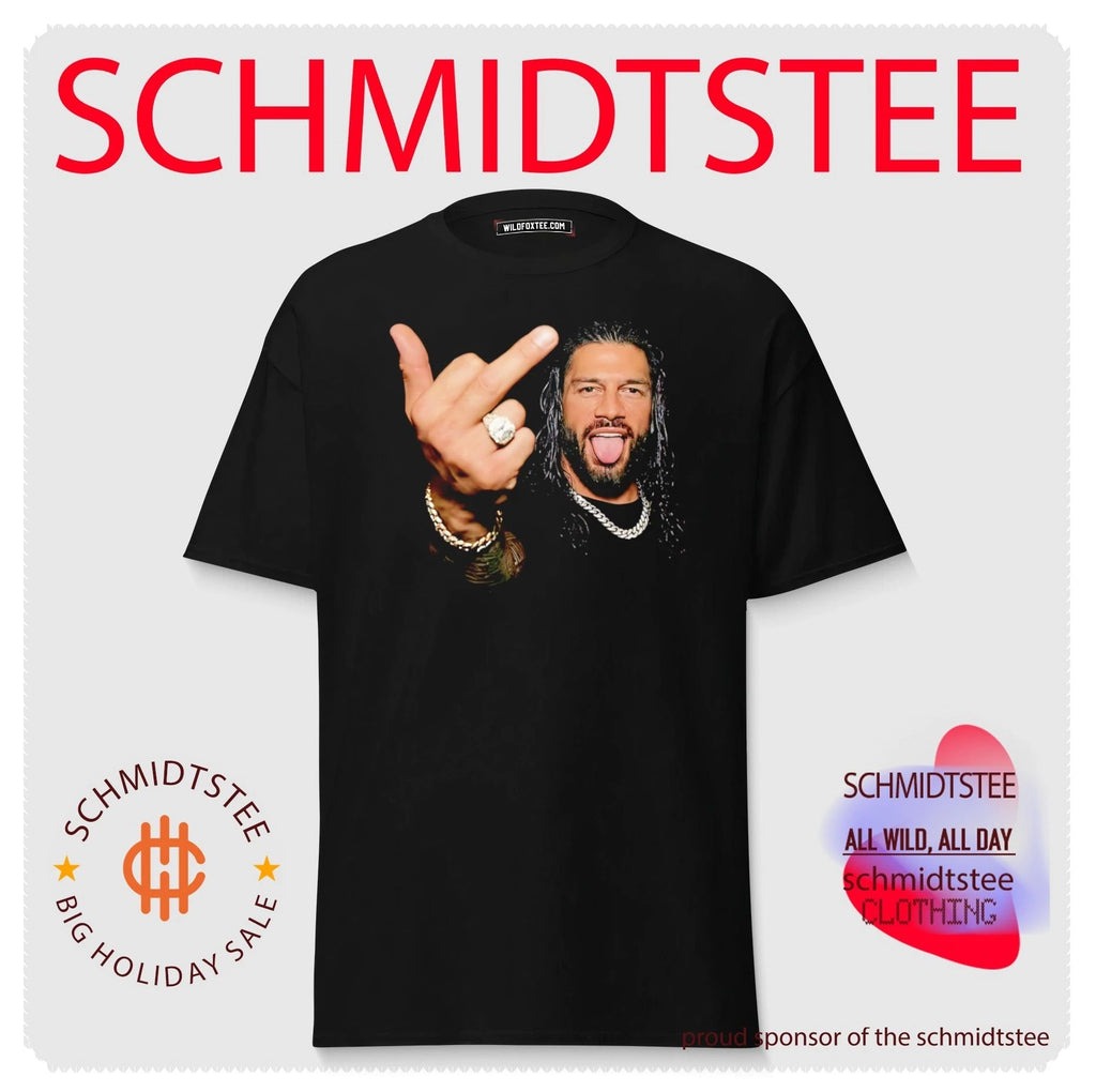 Roman Reigns middle finger vintage shirt