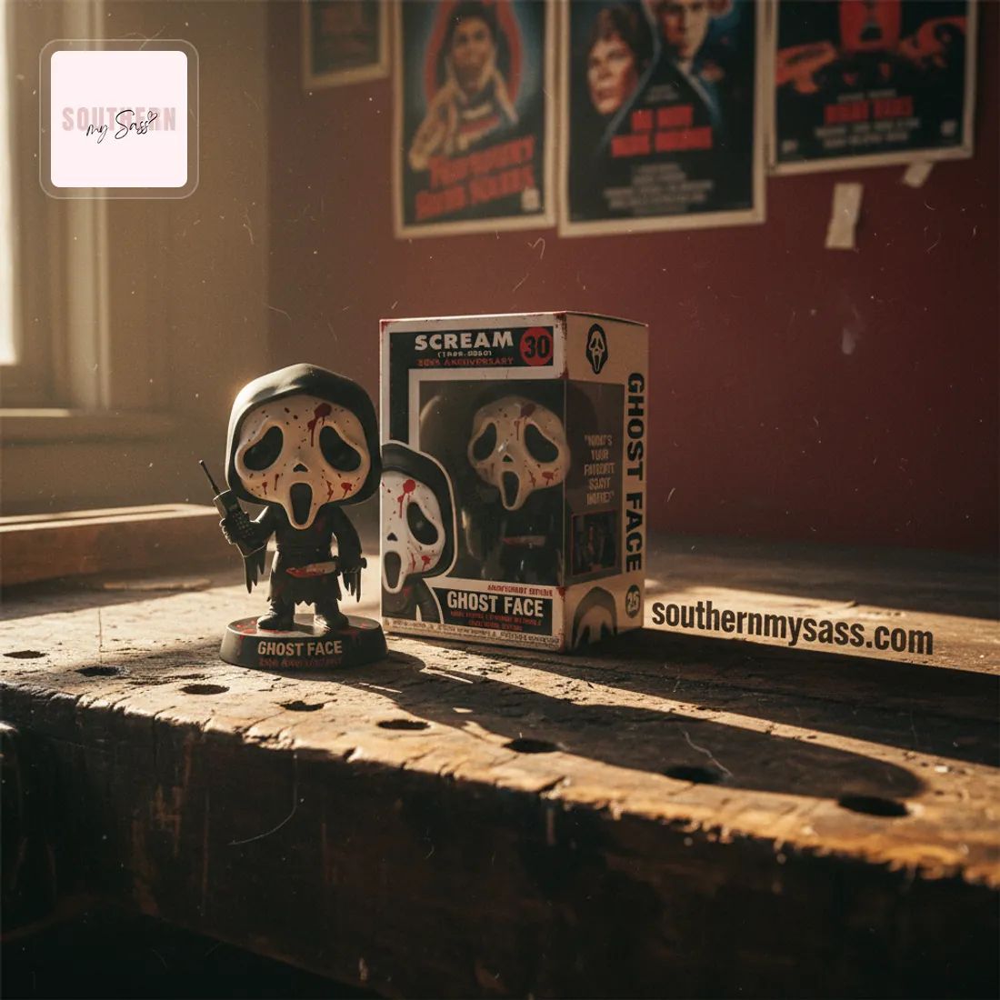 Scream Ghost Face 30th Anniversary Pop Figure Doll