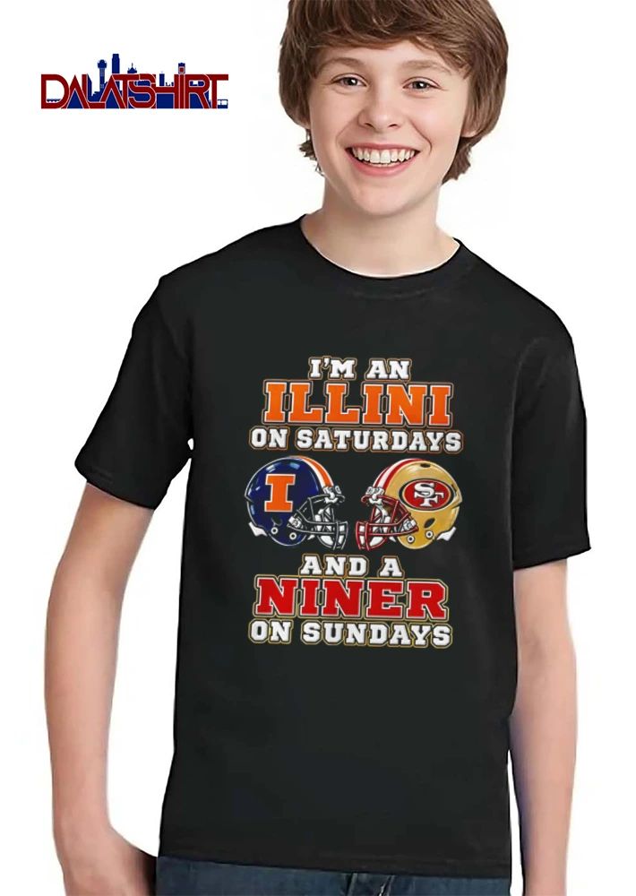 I Am An Illini On Saturdays And A Niner On Sundays shirt