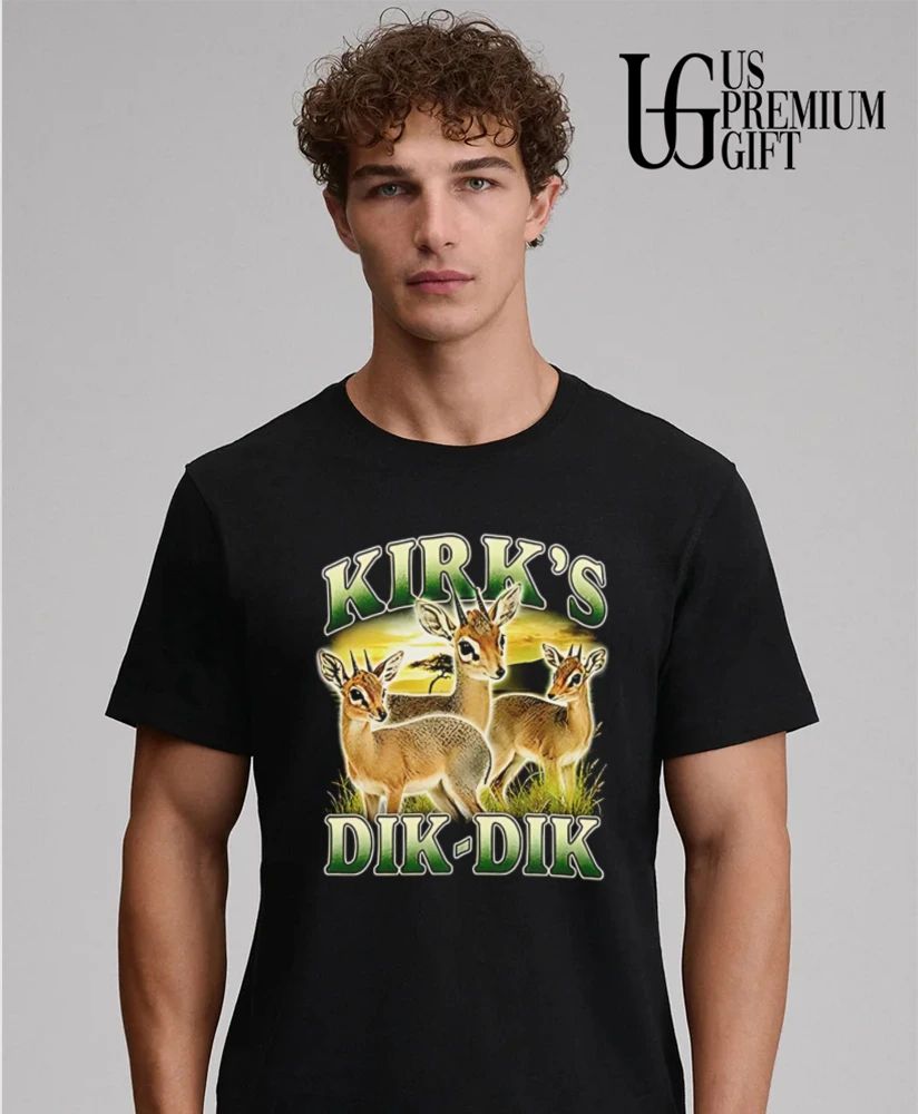 Kirk’s Dik Dik graphic shirt