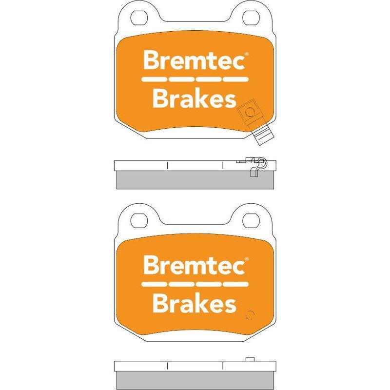 Bremtec Pro-Series Brake Pad BT1372PRO