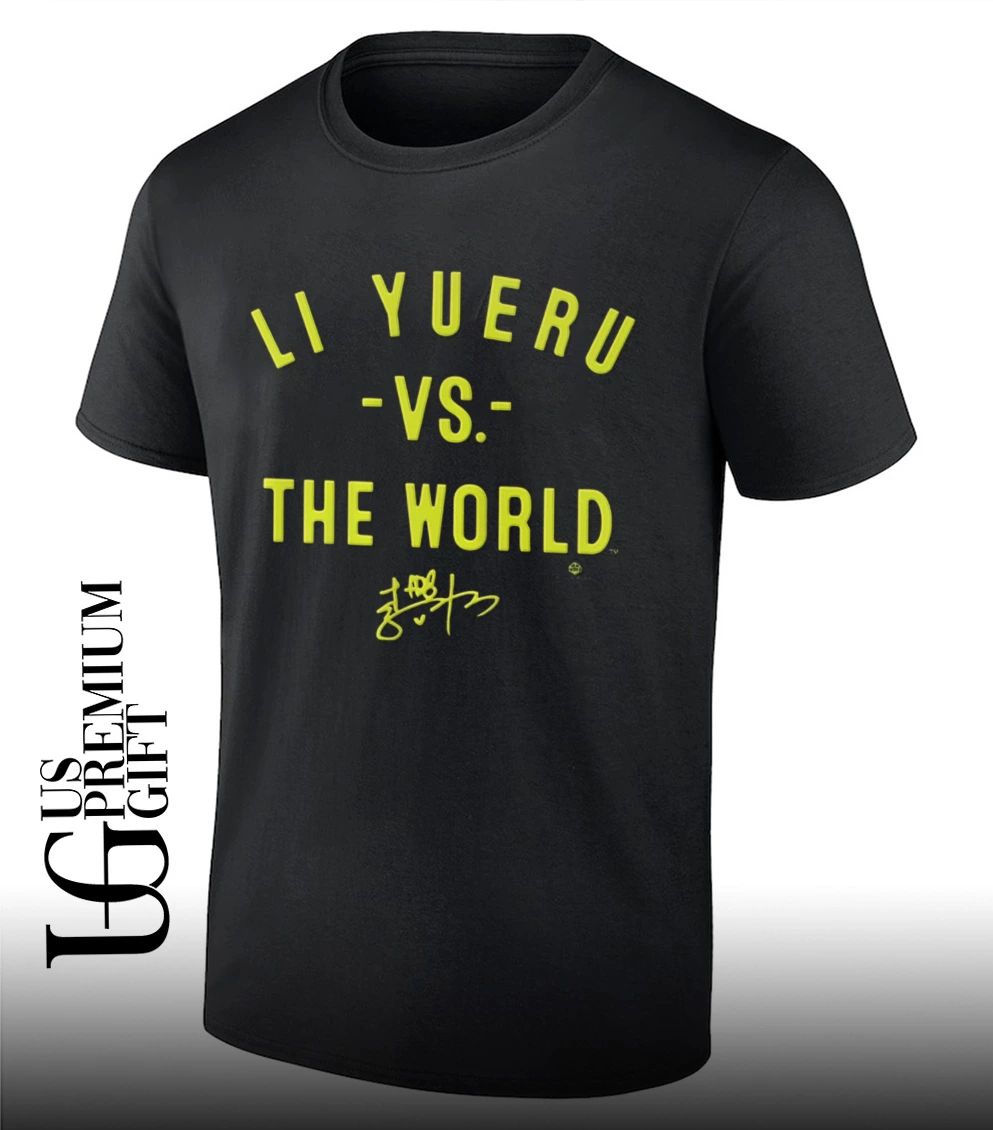 Li Yueru Vs The World Dallas Wings WNBA signature shirt