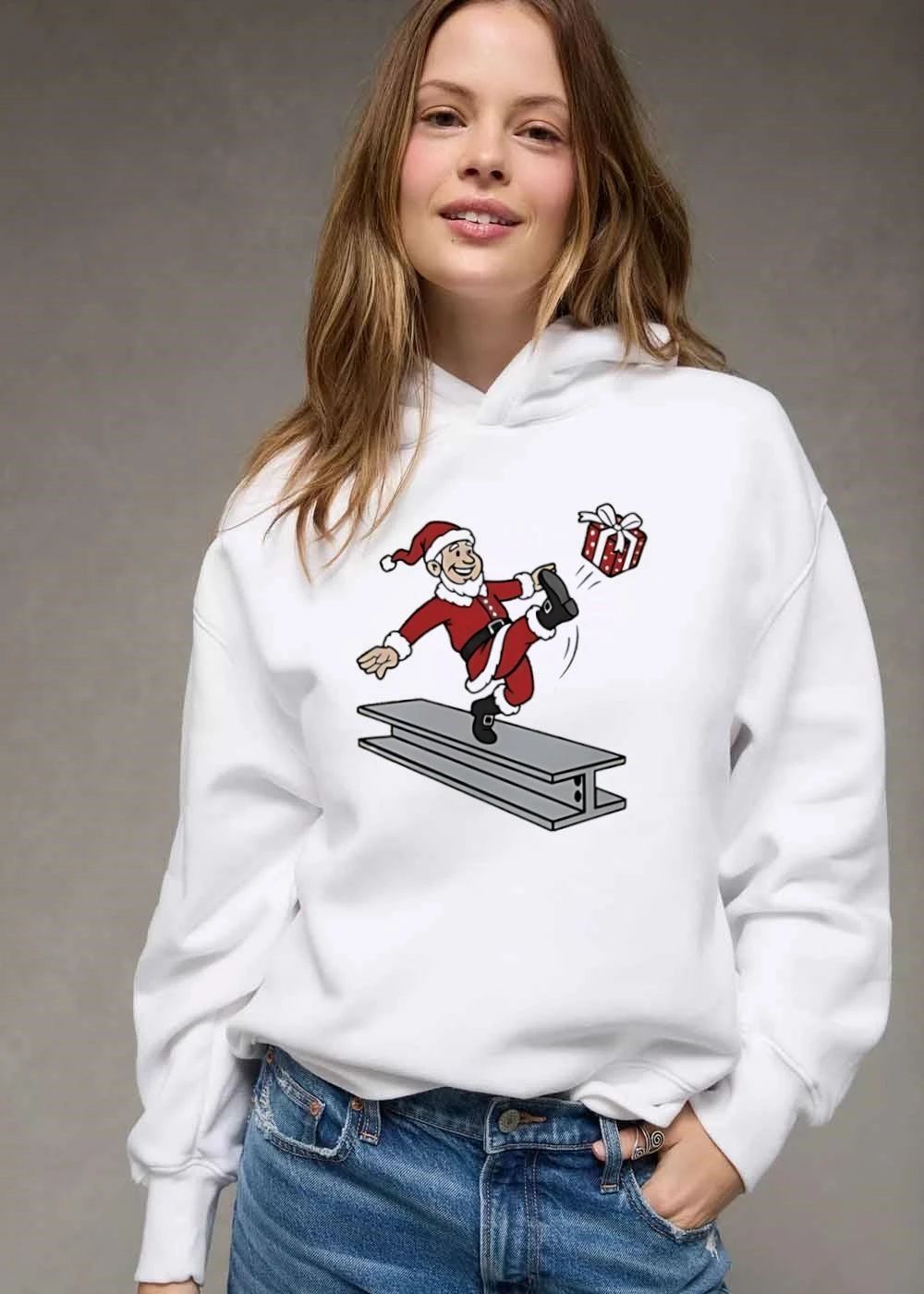 Fallout Cartoon Character Kicking Wrapped Present Girder shirt