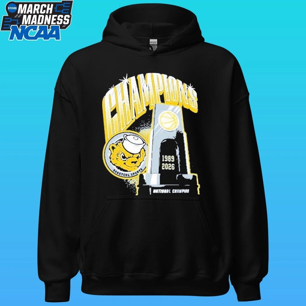 Michigan Wolverines Champions Basketball National Champions Trophy 1989 2026 Shirt