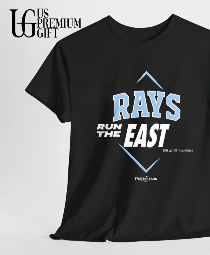 Run The East Tampa Bay Rays 2026 AL East Division Champions shirt