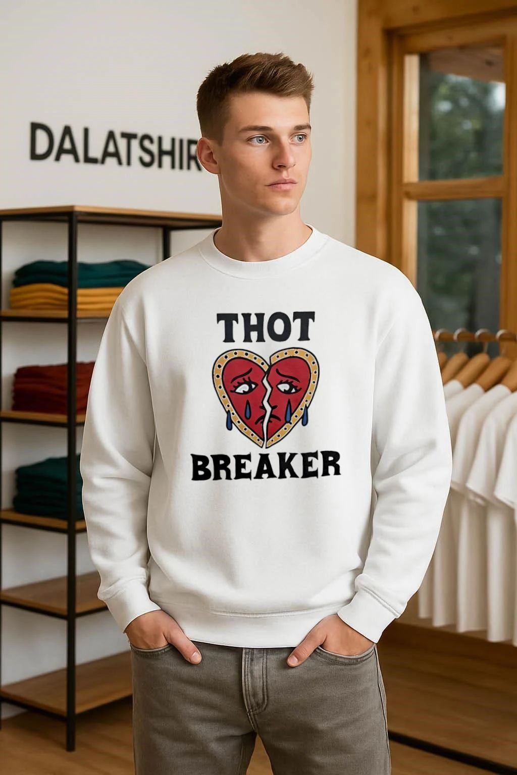 Large Thot Breaker Heart shirt