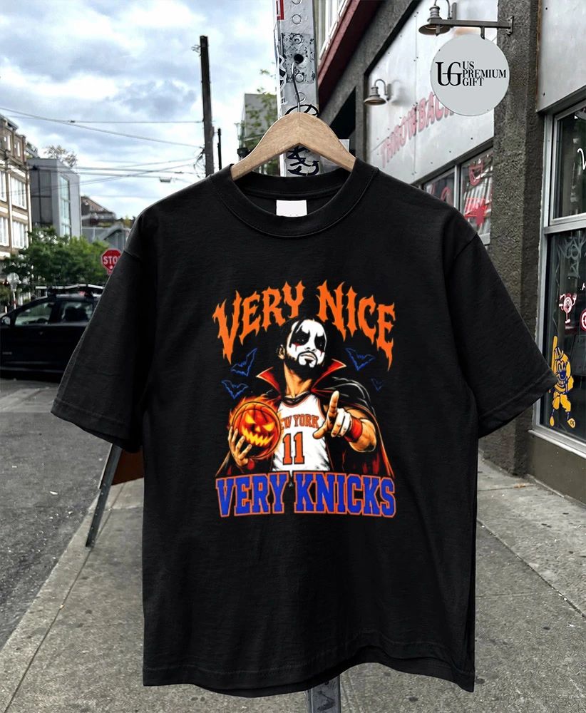 Jalen Brunson Very Nice Very Knicks Halloween shirt