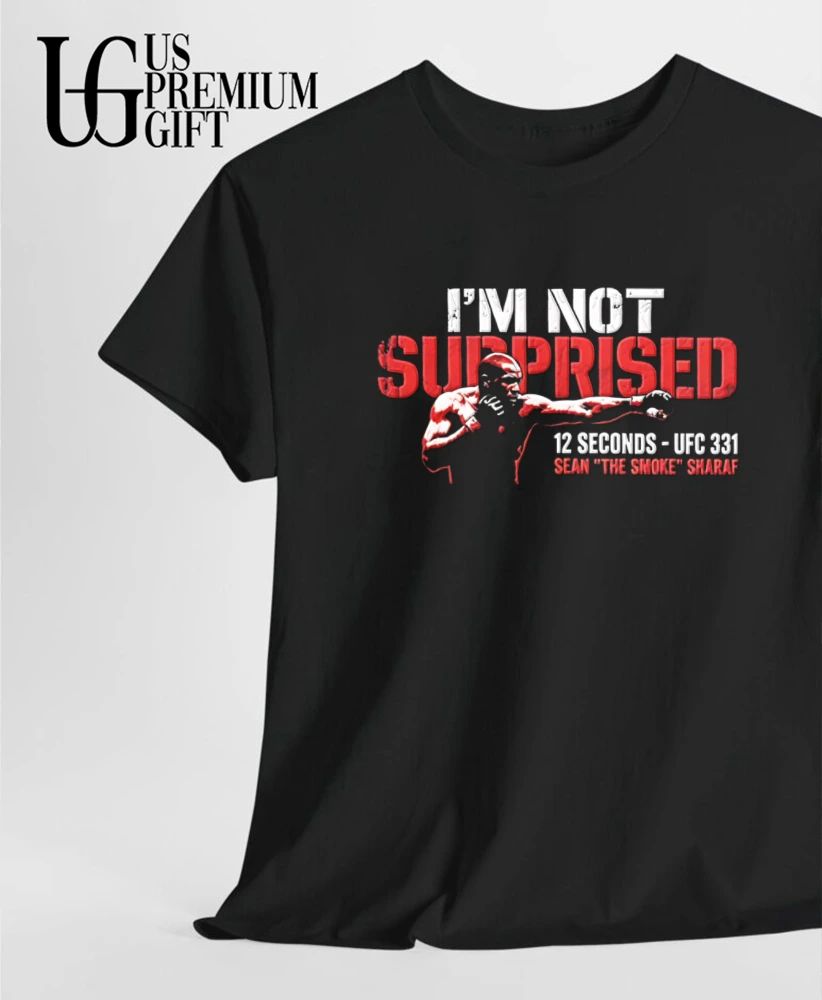 I’m Not Surprised Sean Sharaf 12 Second Knockout shirt
