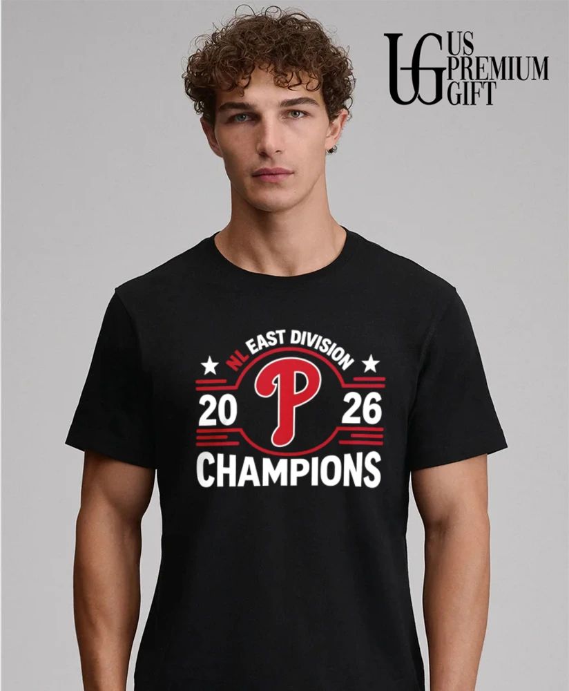 Philadelphia Phillies NL East Division Champions 2026 shirt
