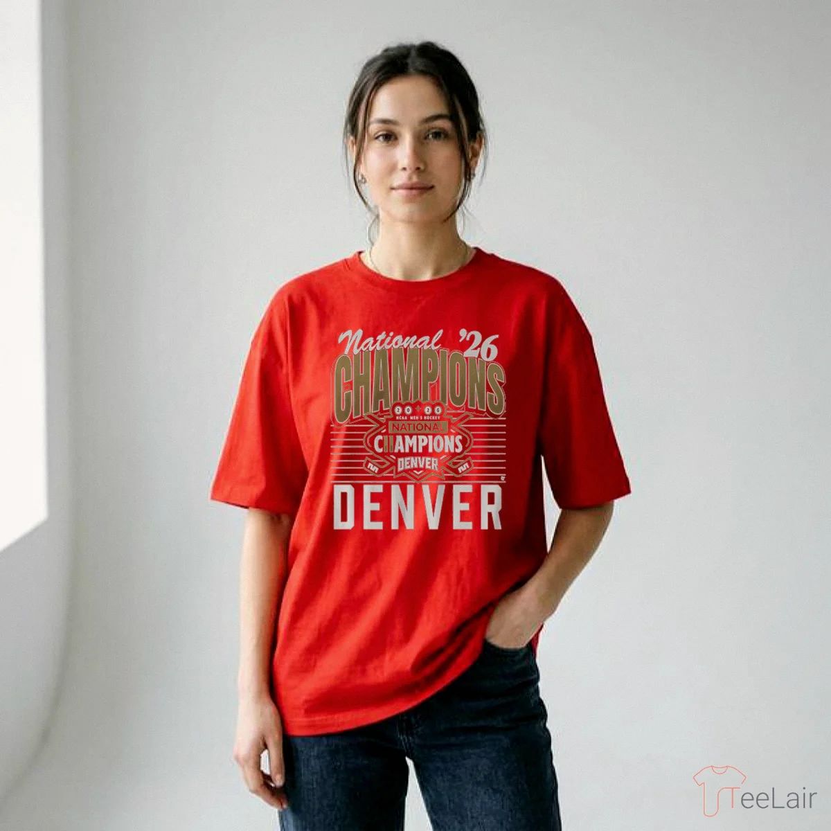Denver Men’S Hockey 2026 National Champions Shirt