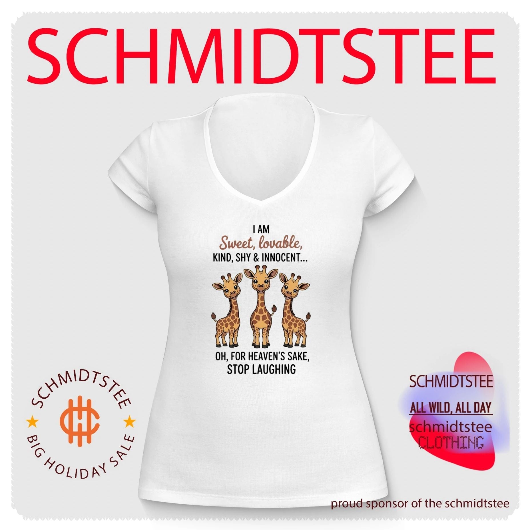 I am sweet loveable kind shy and innocent oh for heaven’s sake stop laughing shirt