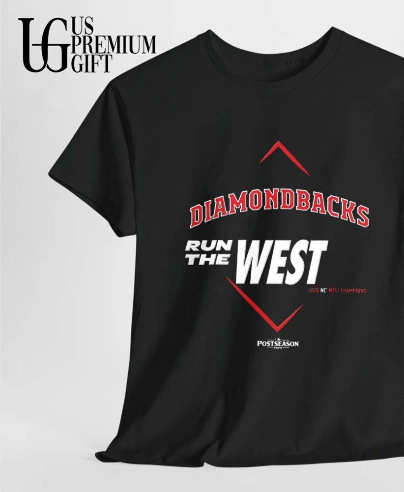 Run The West Arizona Diamondbacks 2026 NL West Division Champions shirt
