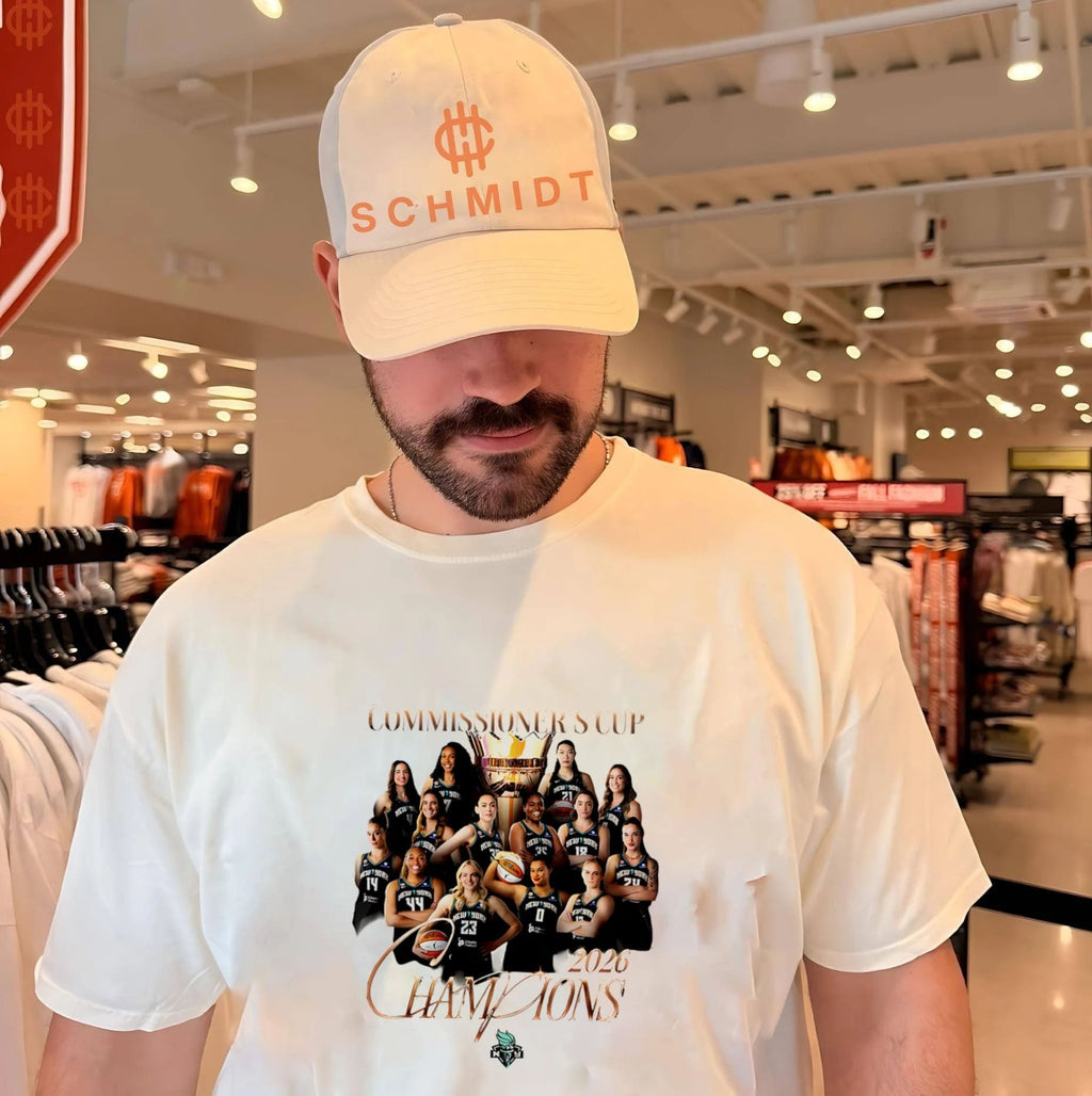 New York Liberty 2026 Commissioner’s Cup Champions shirt