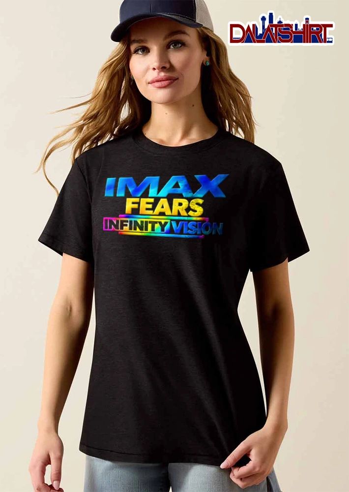 Imax Fears Infinity Vision colorful shirt