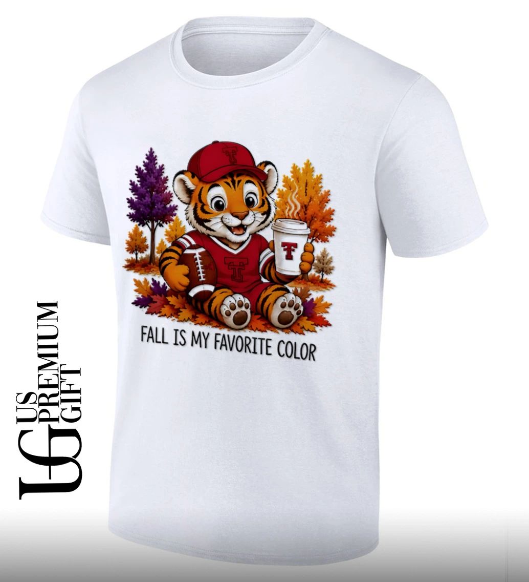 Texas Tech Red Raiders Tiger Fall Is My Favorite Color 2026 shirt