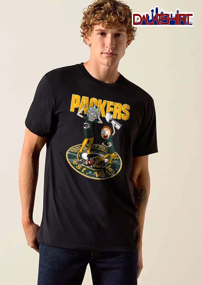 Green Bay Packers Rick Sanchez Morty Smith 1919 shirt