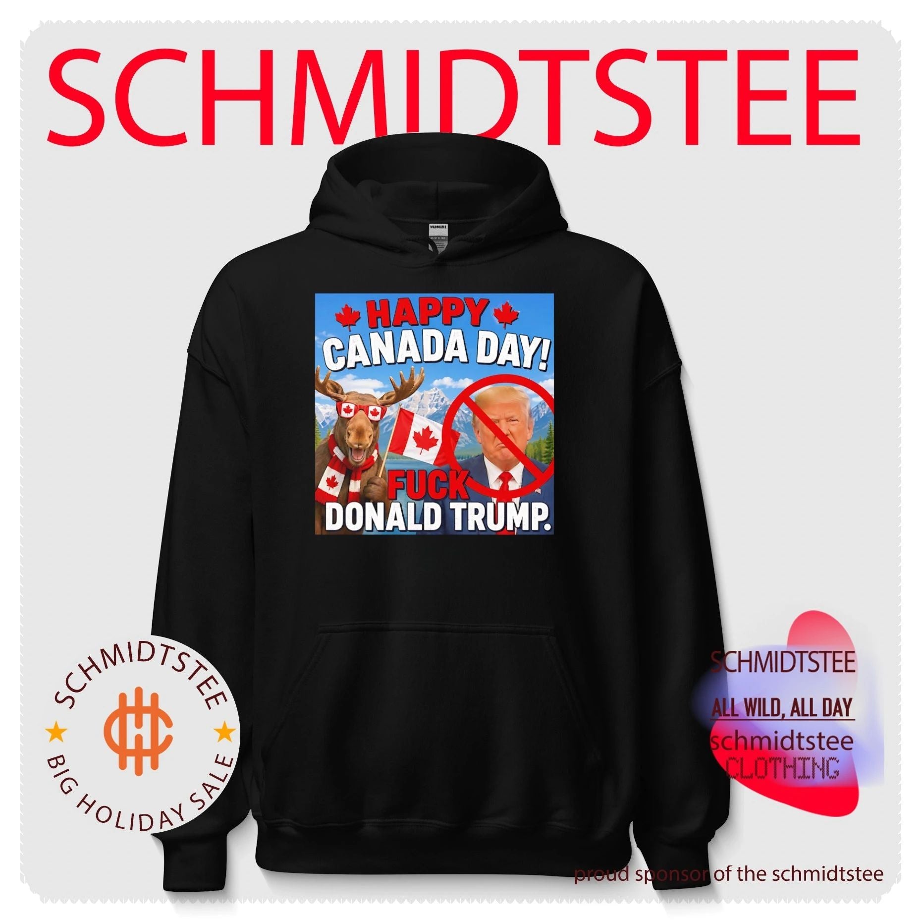 Happy Canada day fuck Donald Trump shirt