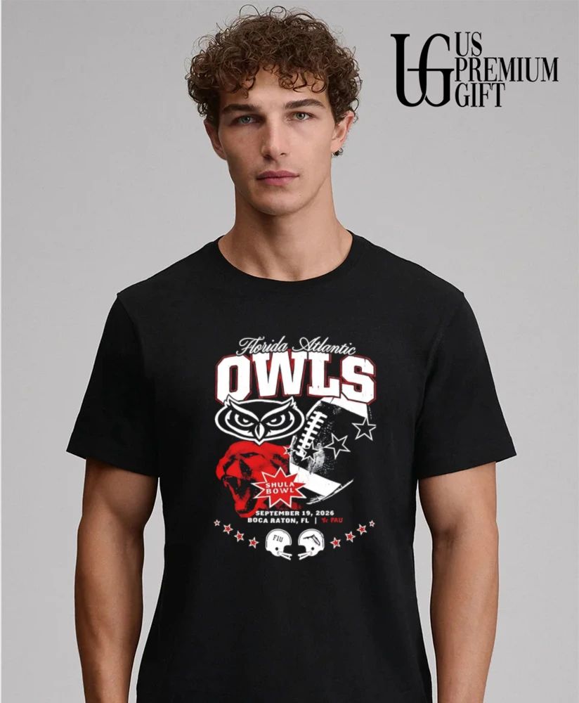 Florida Atlantic Owls vs FIU Shula Bowl September 19 2026 Boca Raton shirt