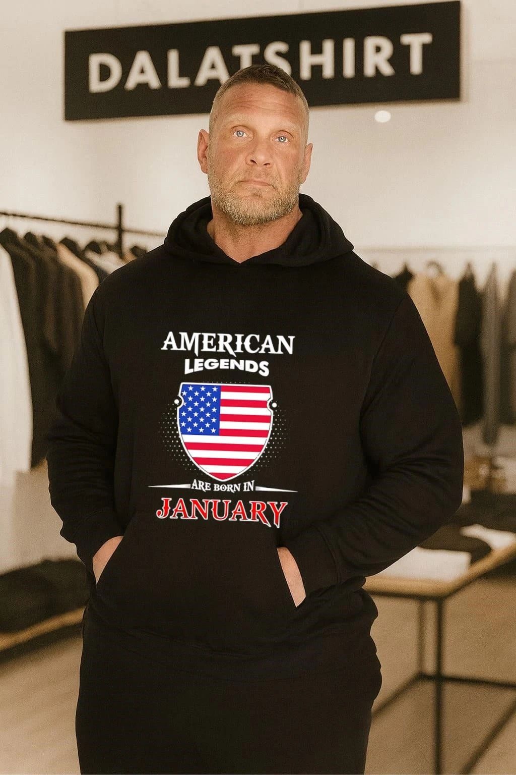 American Legends Are Born In January shirt