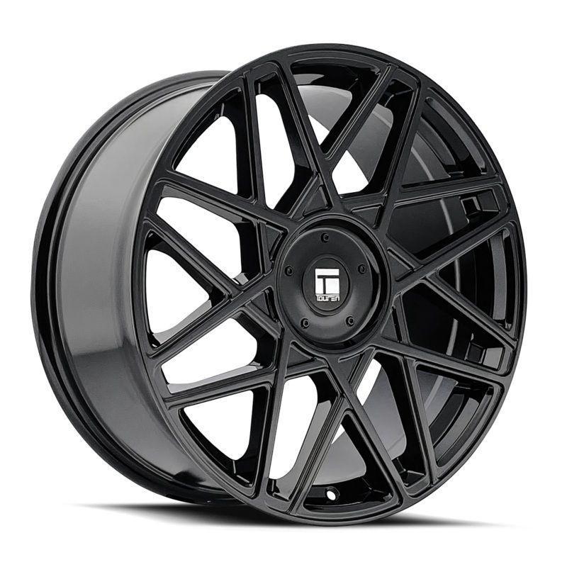 TR66 3266 17x8in Gloss Black Wheel 5×112/120 BP / 35 mm offset / 74.1 mm Hub