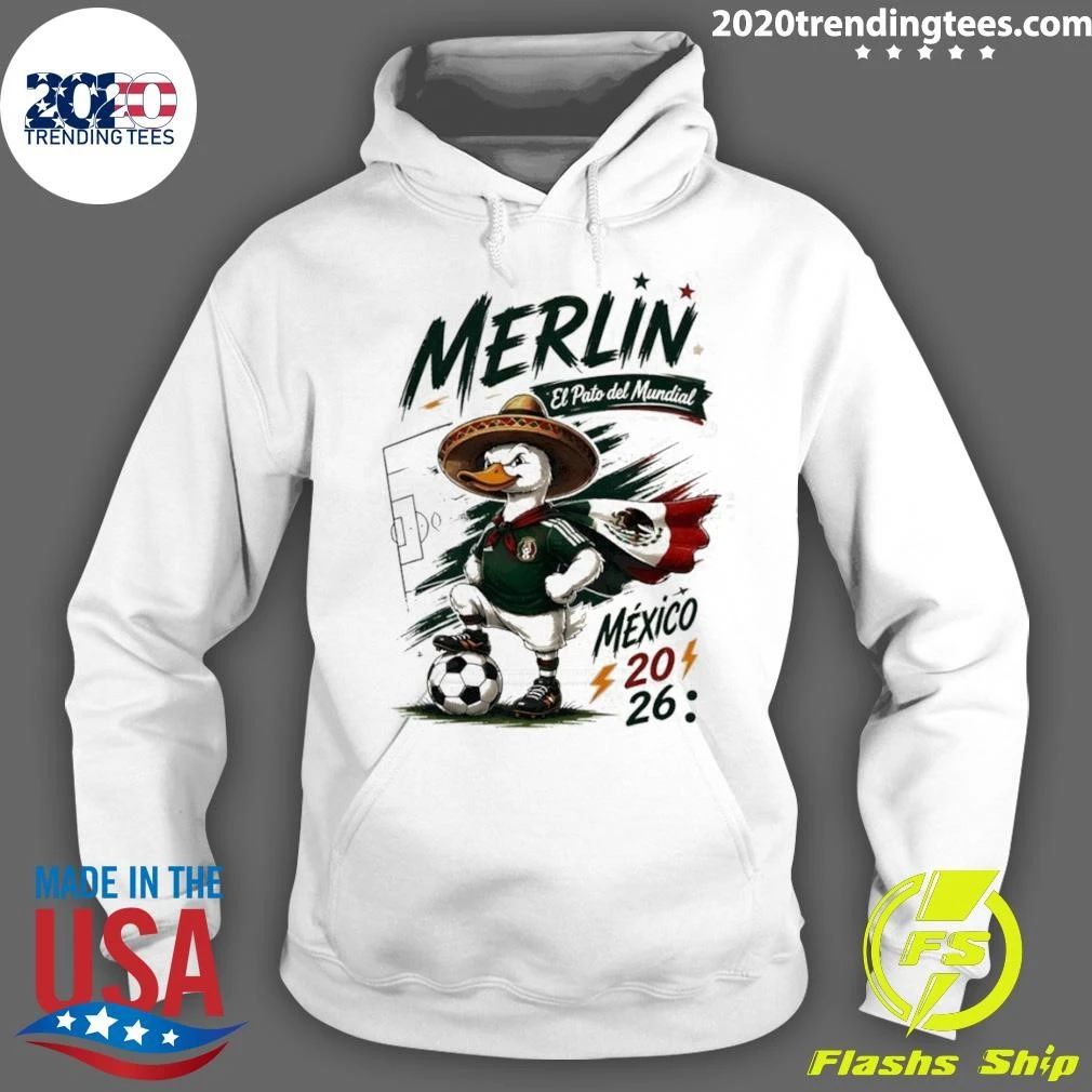 Goose Merlin El Pato del Mundial Mexico World Cup 2026 Shirt