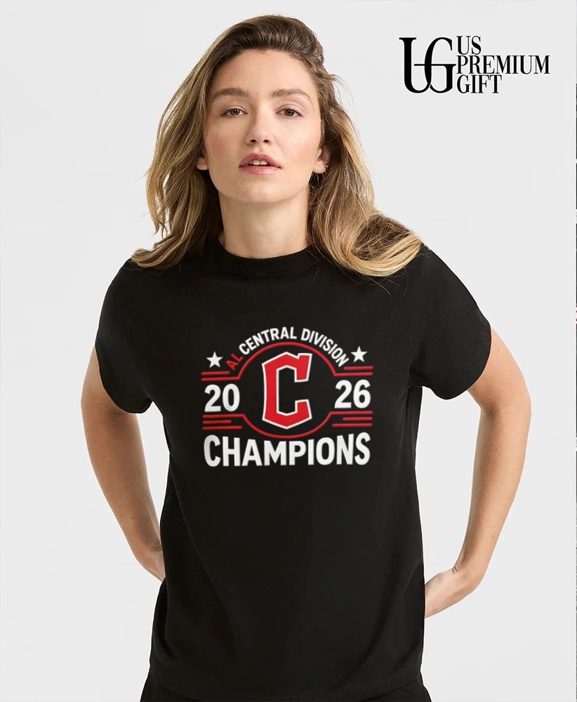 Cleveland Guardians AL Central Division Champions 2026 shirt