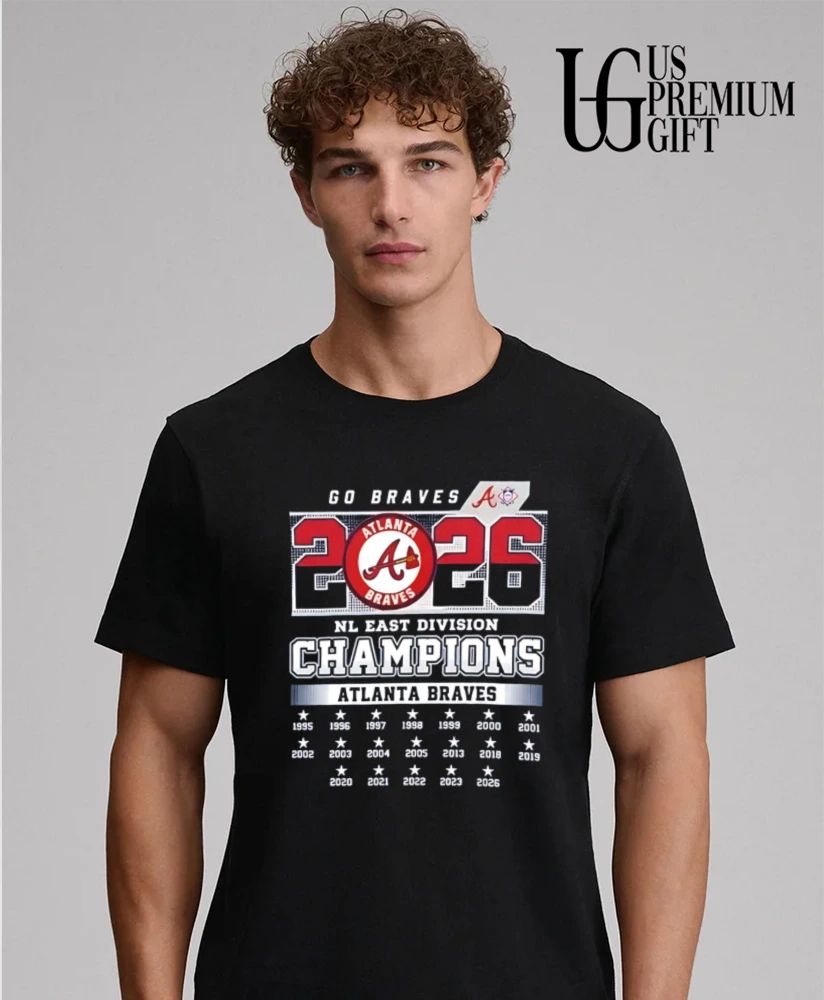 Atlanta Braves 2026 NL East Division Champions Shirt
