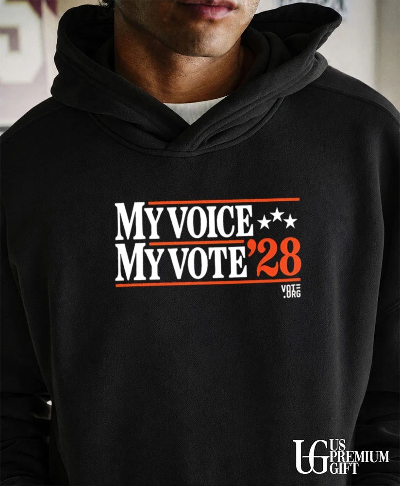 My Voice My Vote ’28 voting rights election 2028 shirt