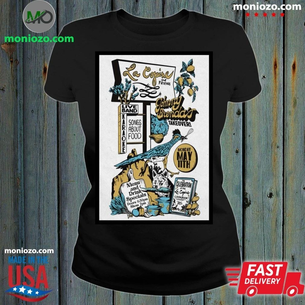 La Copine and Friends May 11, 2026 Johnny Brenda’s, Philadelphia, PA Poster Shirt